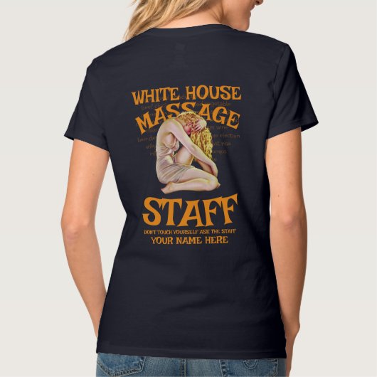 VD STD-achteruitrijdecal Sticker Souvenir T-shirtS (Achterkant)