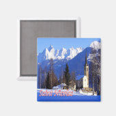VDA014 SAINT-NICOLAS - Aosta Valley - Fridge Magneet (Voorkant / Achterkant)