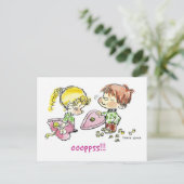 VDA-003 Chocolade Briefkaart (Staand voorkant)