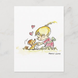 VDA-006 Devotion Doggy Briefkaart