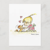 VDA-006 Devotion Doggy Briefkaart (Voorkant)