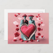 Vday-briefkaart Briefkaart (Voorkant / Achterkant)