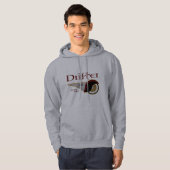 VDR Trek over de voorkant van de vleugel (licht) Hoodie (Voorkant volledig)