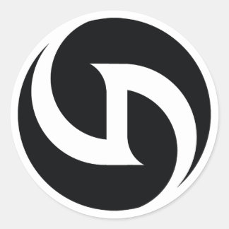 vDream Logo-Sticker Ronde Sticker