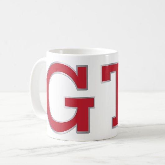 VDUB GTI rode badge mok (Voorkant links)