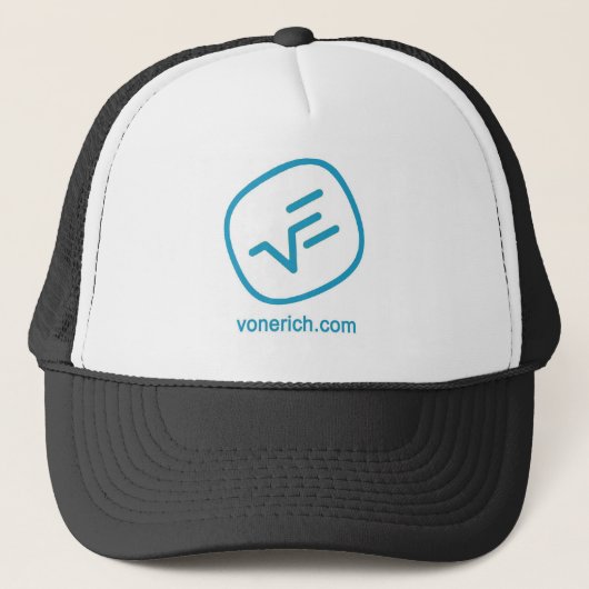 VE Blue Logo Gear Trucker Pet (Voorkant)