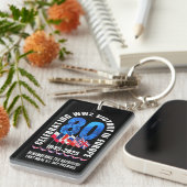 VE DAY 80e Jubileum Overwinning in Europa WO2 Sleutelhanger (Voorkant Rechts)