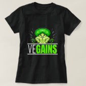 Ve krijgt sterke broccoli bodybuilding en vegetari t-shirt (Design voorkant)