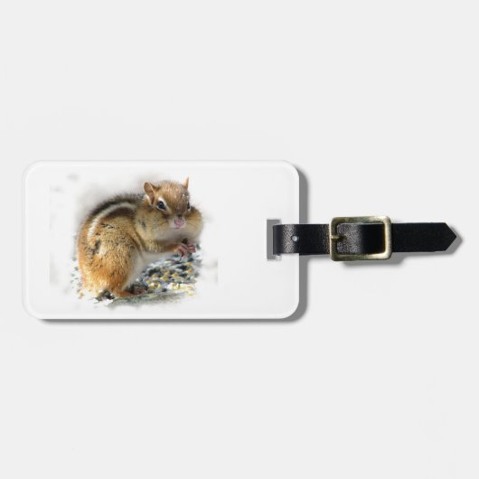 Veasting Chipmunk Bagagelabel (Voorkant horizontaal)
