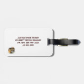 Veasting Chipmunk Bagagelabel (Achterkant horizontaal)