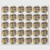 Veasting Chipmunk Cadeaupapier (Vlak)
