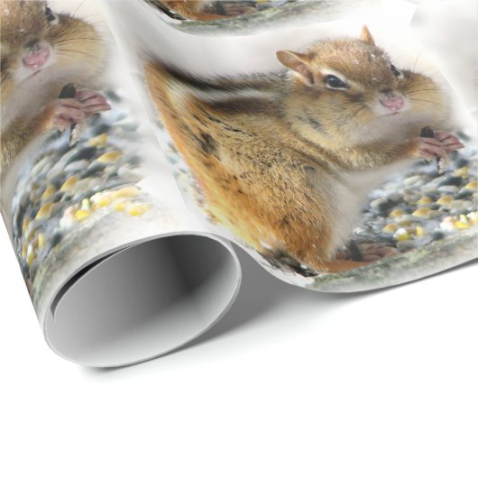 Veasting Chipmunk Cadeaupapier (Rol Hoek)