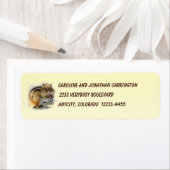 Veasting Chipmunk Etiket (Insitu)