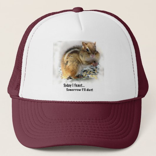 Veasting Chipmunk Trucker Pet (Voorkant)