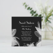 Veathered 1920's Sweet 16 Birthday Invitation Kaart (Staand voorkant)