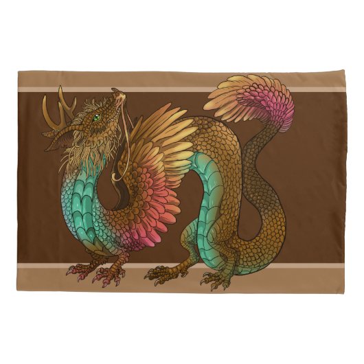 Veathered Dragon Kussensloop (Achterkant)