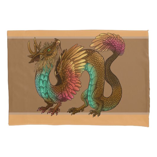 Veathered Dragon Kussensloop (Voorkant)