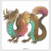 Veathered Dragon Sticker (Vel)