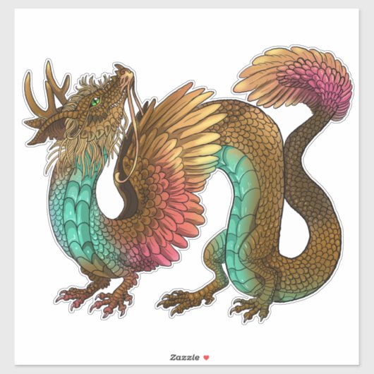 Veathered Dragon Sticker (Vel)