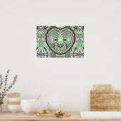Veathered Shaman Mask poster (Keuken)