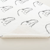 Veathered Siats meekerorum Sherpa blanket Deken (3/4)