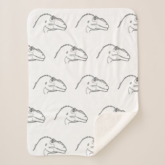 Veathered Siats meekerorum Sherpa blanket Deken (Voorkant)