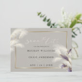 Veathery Pampas Grass Amethyst Anthurium (Staand voorkant)