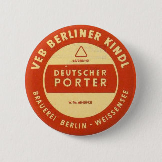 VEB Kindl Porter Ronde Button 5,7 Cm