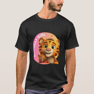 Vebyhogh Tijger Verjaardag Gil Verjaardag Kat Tijg T-shirt