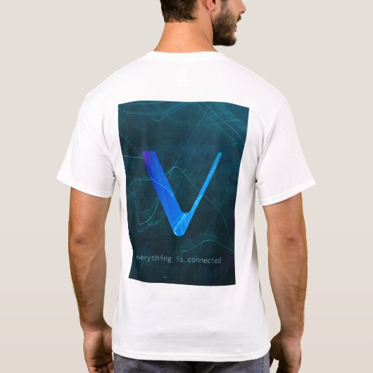 VeChain - alles wordt verbonden T-shirt (Achterkant)
