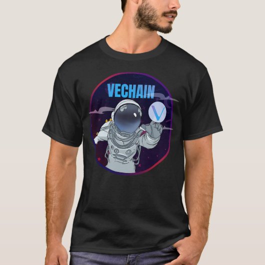 Vechain Crypto Astronaut T-shirt (Voorkant)