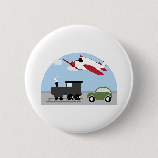 Vechicles Ronde Button 5,7 Cm (Voorkant)