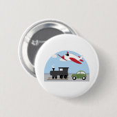 Vechicles Ronde Button 5,7 Cm (Voorkant /achterkant)