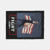 Vecht 2024 fleece deken (Voorkant (Horizontaal))