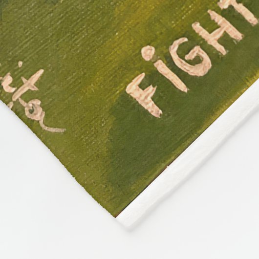 Vecht als een eekhoornbak fleece deken (Hoek)