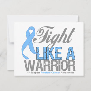 Vecht als een prostaatkanker van Warrior