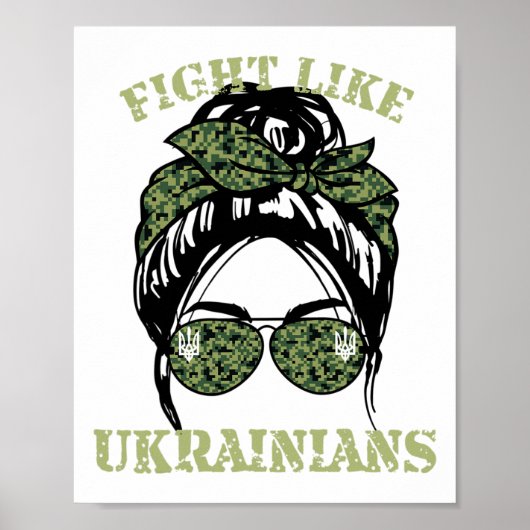 Vecht als Oekraïner 2 Poster (Voorkant)