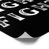 Vecht altijd voor de Amerikaanse democratie Poster (Hoek)