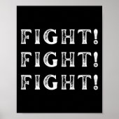 Vecht altijd voor de Amerikaanse democratie Poster (Voorkant)