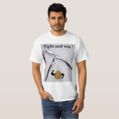 Vecht en WIN ! T-shirt (Voorkant volledig)