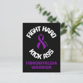 Vecht hard...Fibro Briefkaart (Staand voorkant)