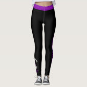Vecht hard...Fibro Leggings (Voorkant)