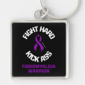 Vecht hard...Fibro Sleutelhanger (Voorkant)