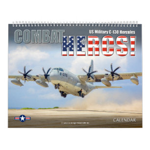 VECHT HERCS! - Amerikaanse militaire C-130 Hercule Kalender