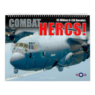 VECHT HERCS! - Amerikaanse militaire C-130 Hercule Kalender