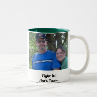 Vecht het! Jim's Team - mok koffie