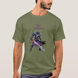Vecht het monster  t-shirt
