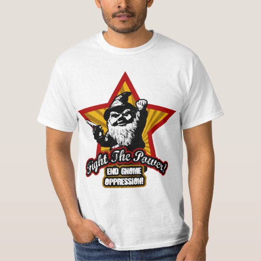 Vecht het Power Gnome T-shirt (Voorkant)
