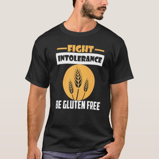 Vecht intolerantie: lutenvrije warme luik t-shirt (Voorkant)