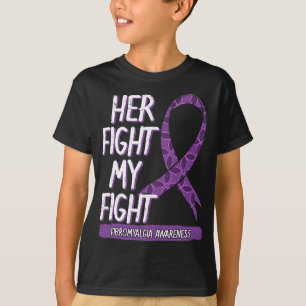 Vecht is mijn strijd fibromyalgie gezond dieet ges t-shirt
